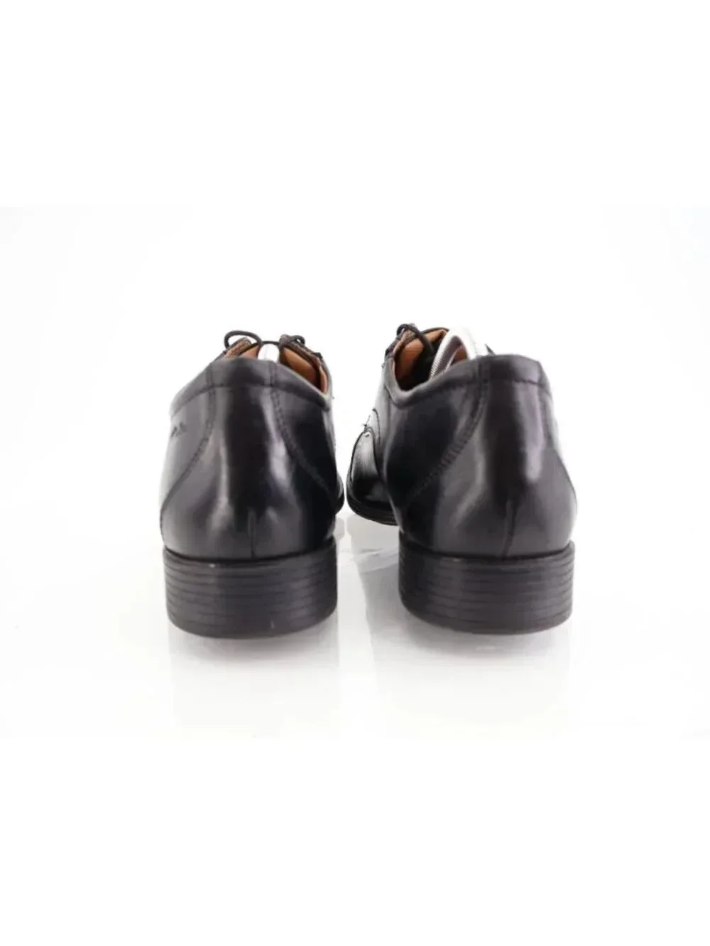 Clarks Men's Whiddon Cap Oxford Size 12M Black Leather Lace Up Dress Shoes